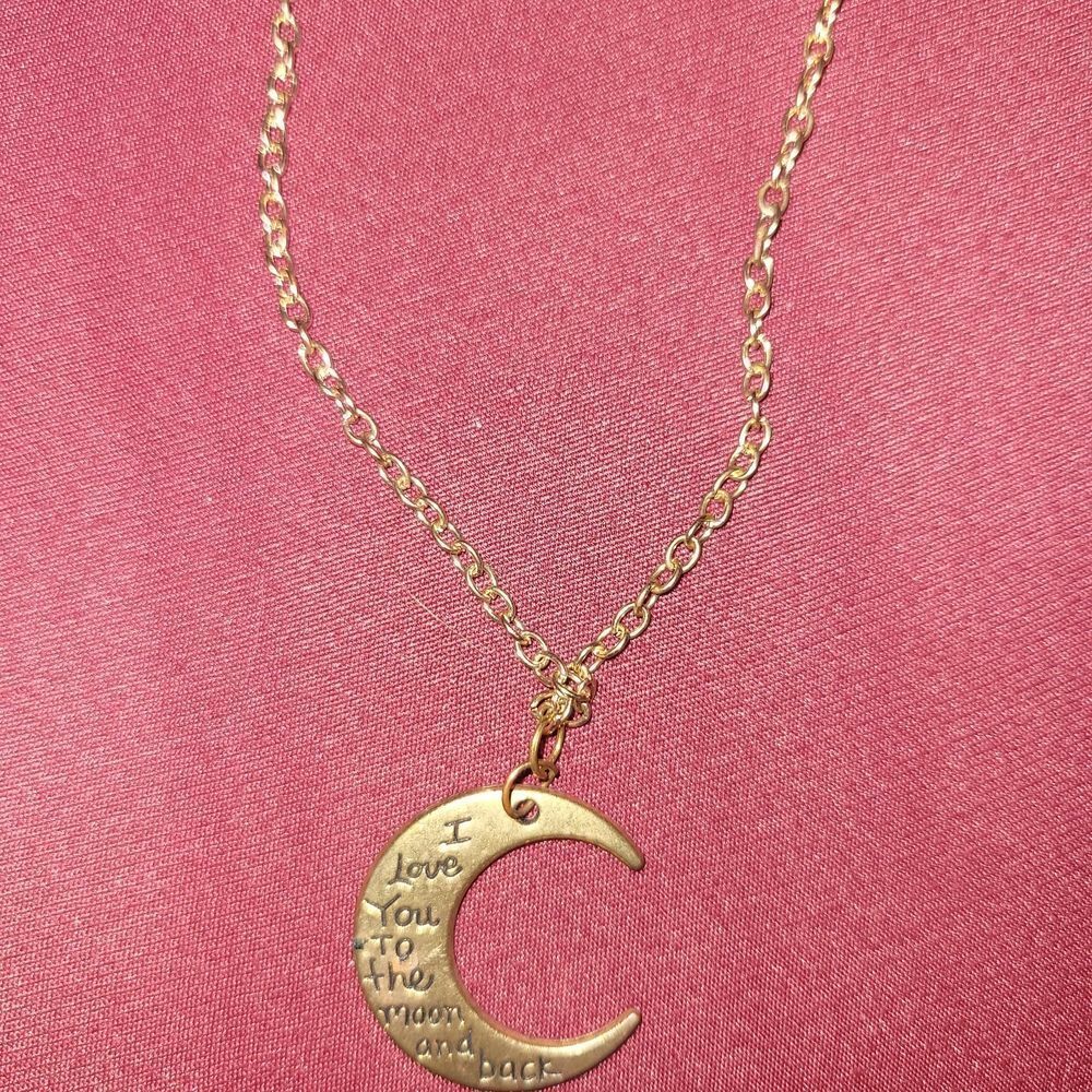 Moon And Star Silver chain Charm Necklace And Bracelet/ankle Bracelet Set